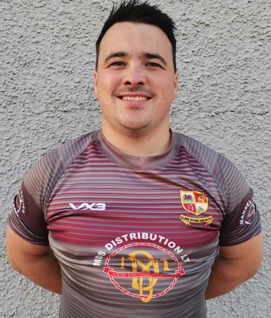 Carwyn Rees - scored only try for Teirw Crymych